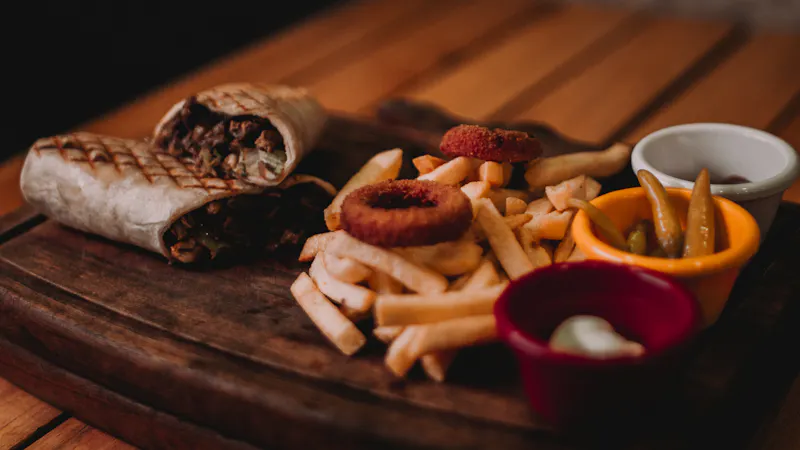 BBQ Chicken Wrap